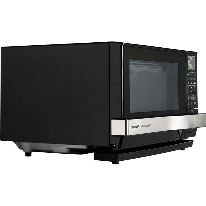 Sharp 1 Cu. Ft. 3-in-1 Microwave Oven with Steamwave and Grill Functions - AX-1100S N2