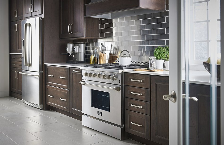 Kucht KRG3080U/LP 30" Professional-Class Gas Range Convection Oven in Stainless Steel N2