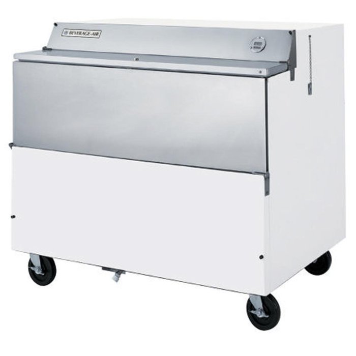 Beverage Air SMF49Y-1-W-02 49&acirc;&euro; Single Access Forced-Air Milk Cooler