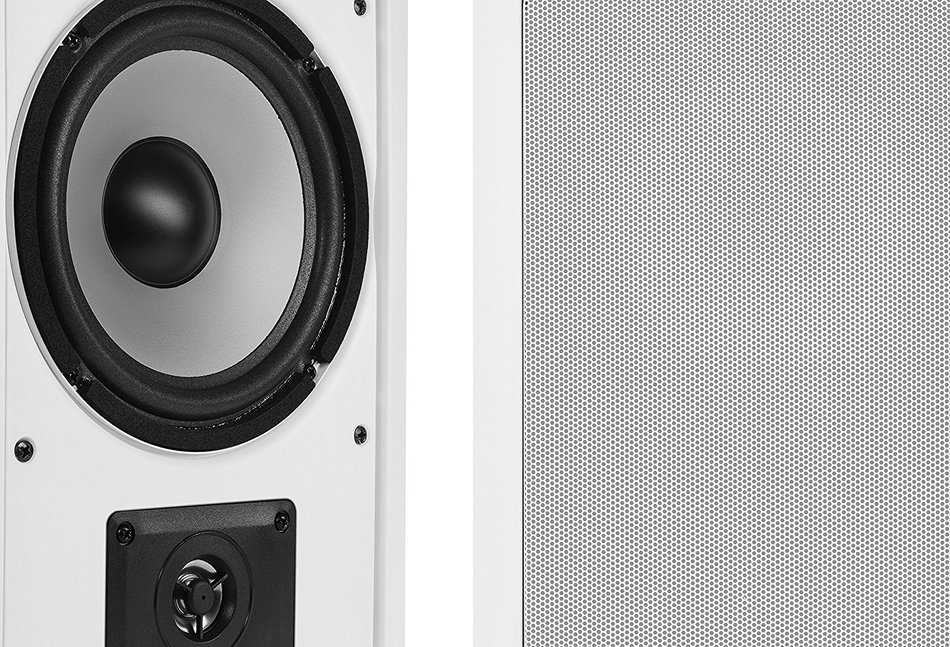 VM Audio Shaker 6.5-Inch 175W 2 Way In-Wall Surround Sound Home Speakers Pair (Pair) N6