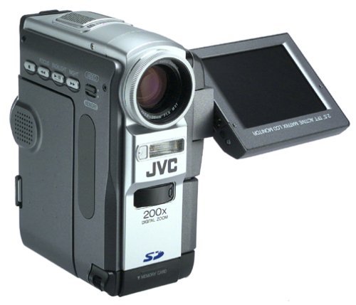 JVC GRDVM96U MiniDV Compact Digital Camcorder w/2.5 " LCD, MPEG4 Movie Mode & 8MB SD Card N2
