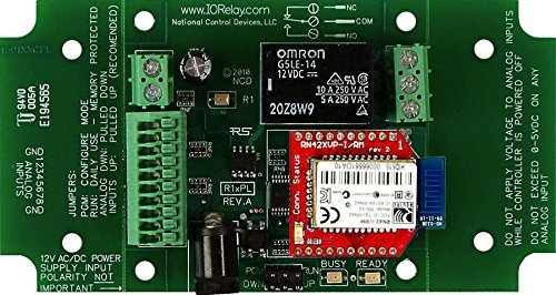 Bluetooth Relay 1-Channel 10-Amp SPST Relays Installed