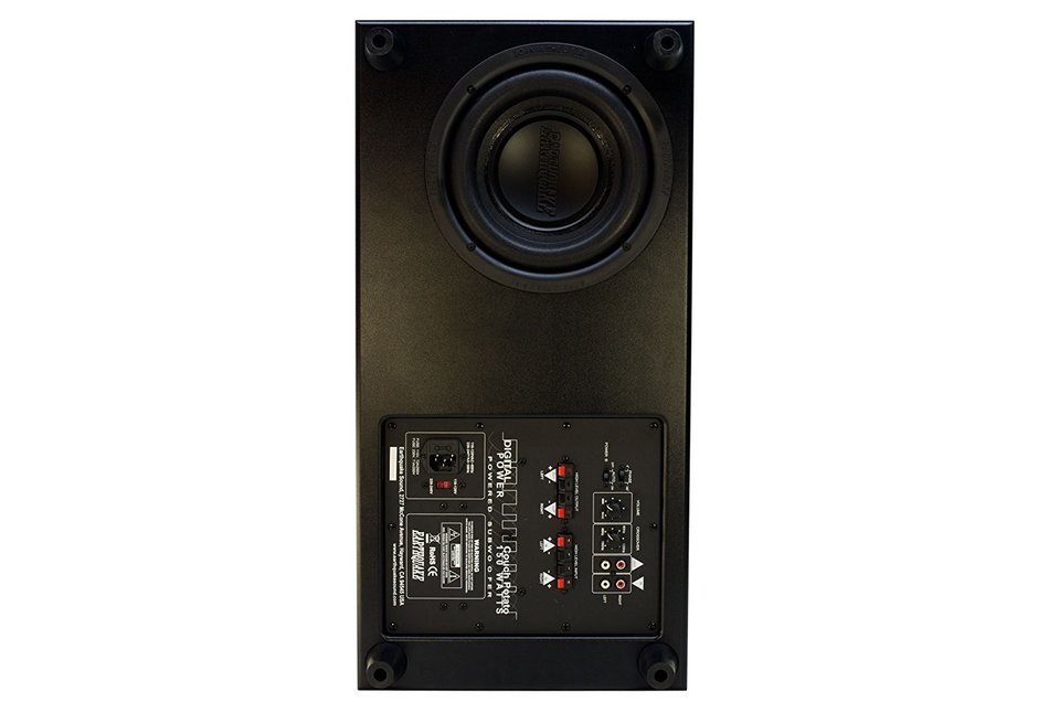 Earthquake Sound CP8 Couch Potato Slim 8-Inch Subwoofer (Black Laminate, Single) N6
