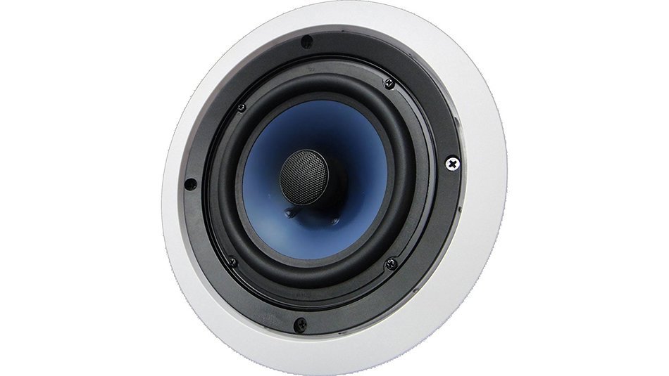 82W Silver Ticket In-Wall In-Ceiling Speaker with Pivoting Tweeter (8 Inch in-wall) N32