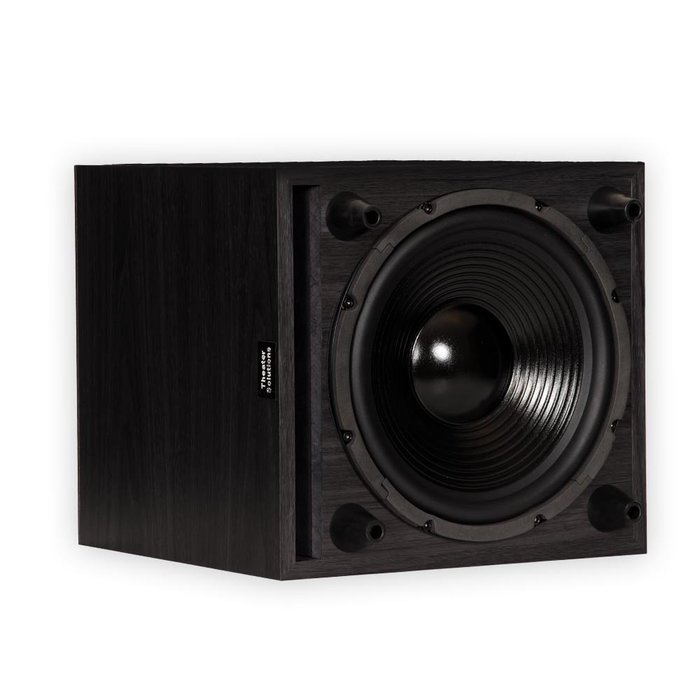 Theater Solutions SUB10D Down Firing Powered Subwoofer (Black) N3
