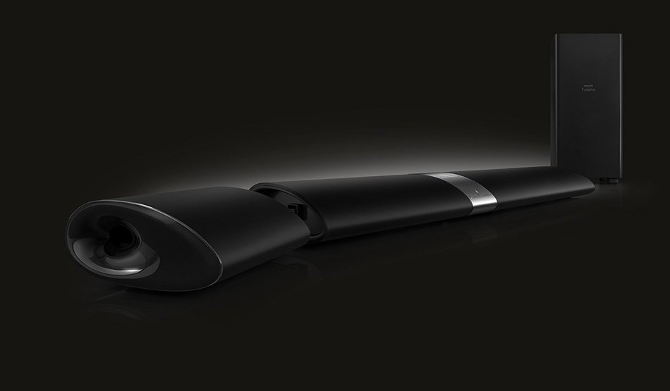 Philips Fidelio SoundBar HTL9100/12 soundbar speaker - Barra de sonido (Wired & Wireless, 20 - 150 Hz, Dolby Digital... N12