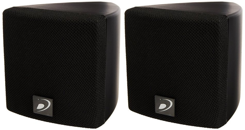 Dayton Audio SAT3B 3" Cube Speaker Pair (Black) N2