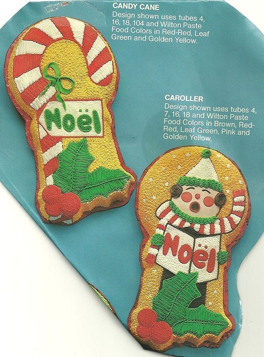 Wilton Noel Candle Christmas Holiday Cake Pan (502-3304, 1981) Retired N3