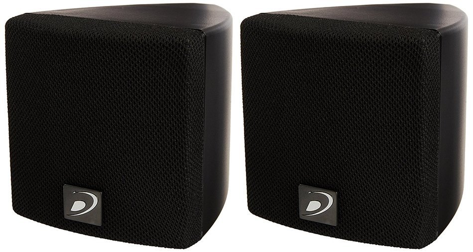 Dayton Audio SAT3B 3" Cube Speaker Pair (Black) N3
