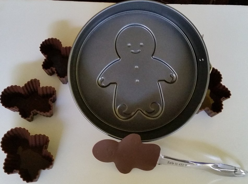 Springform Set Gingerbread Design 6 Pieces N2