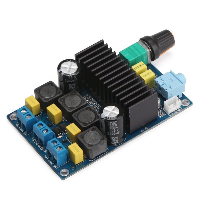 DROK TPA3116 Digital Power Amplifier Board 12-24V High Power Amplifier Module 50+50W Power Amplifier Chip with... N2