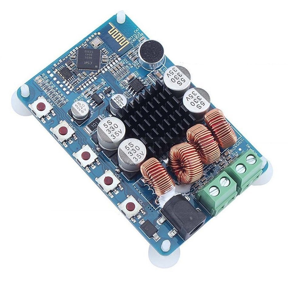 Industry Park 2 x 50W TPA3116 Bluetooth 4.0 2CH Stereo Audio Receiver Power Amplifier Board