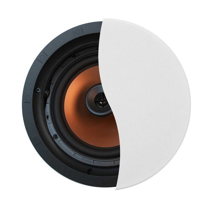 5 Klipsch CDT-5800-C II 8" In-Ceiling Pivoting Speaker + Klipsch R-12SW Powerful 12" 400 watts Subwoofer + Monster... N2