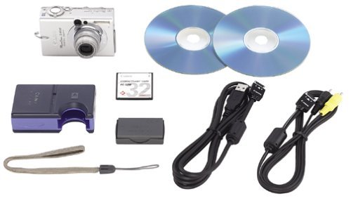 Canon PowerShot S400 4MP Digital Camera w/ 3x Optical Zoom N3