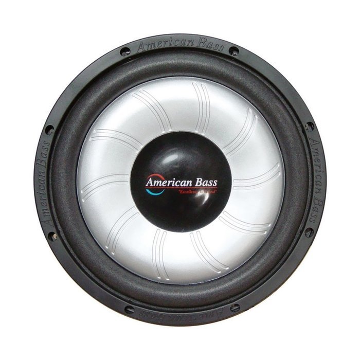American Bass 12 Inch Slimline Subwoofer 80 Oz Magnet