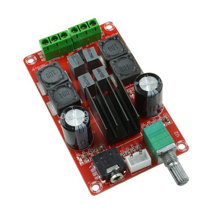 Industry Park TPA3116D2 2X50W Digital Amplifier Board Class D 12V 24V Dual Channel Stereo AMP N4