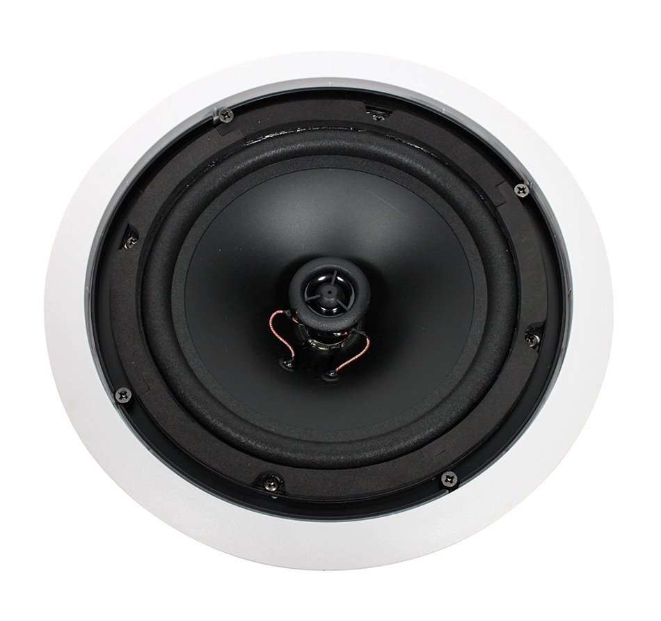 Elite Core CX8000 70-Volt Multi Tap 8-Inch Ceiling Speaker 40-Watt Public Address System N6