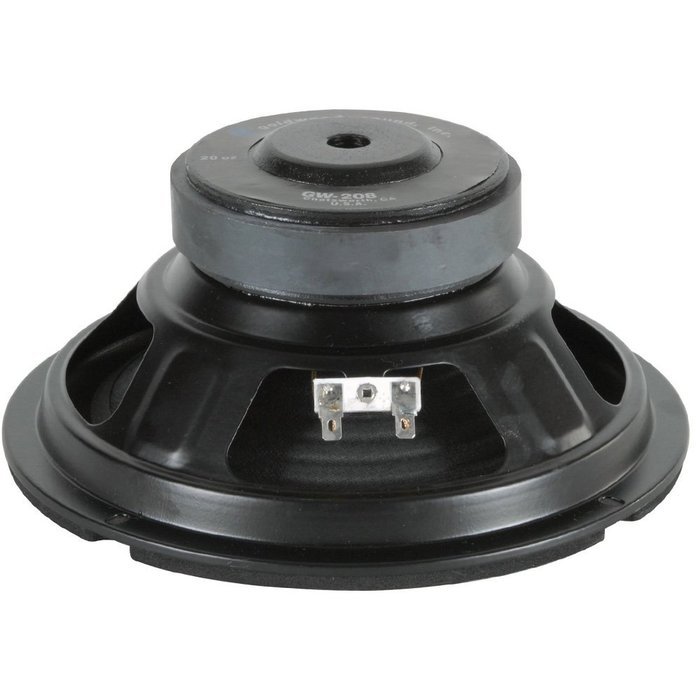 2 Goldwood GW-208/8 Replacement 8" Woofers 400 Watt 8ohm Subwoofer Speakers GW-208/8-2 N2
