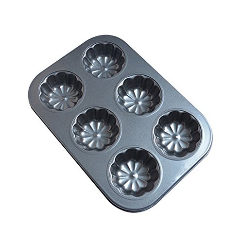 Gabkey 8 Cup Mini Rectangle Non-stick Toast Bread Cake Baking Pans Loaf Mould N26