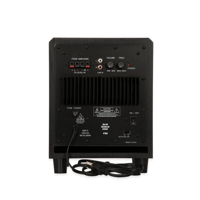 Blue Octave Home FS6 Subwoofer (Black) N3