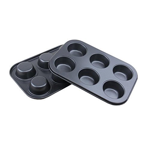 Gabkey 8 Cup Mini Rectangle Non-stick Toast Bread Cake Baking Pans Loaf Mould N27