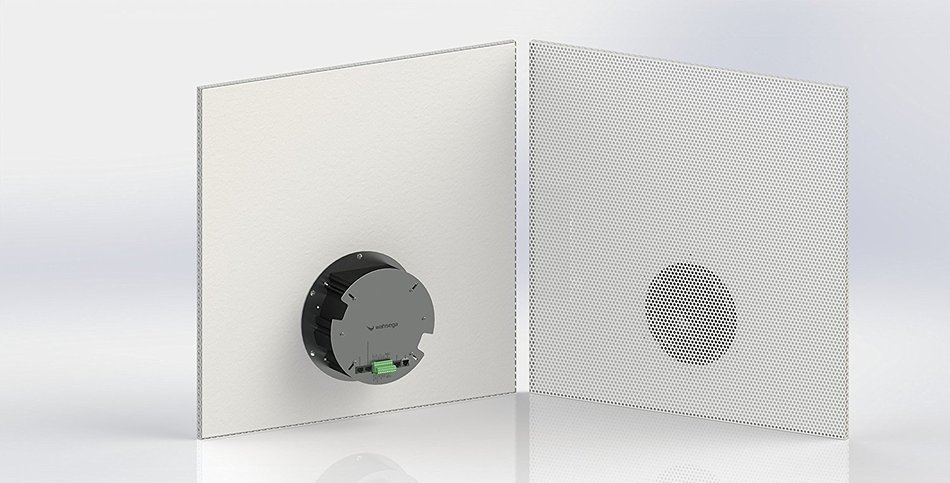 IP Ceiling Speaker | 2X2 | with Informacast and SIP | Drop-in N3