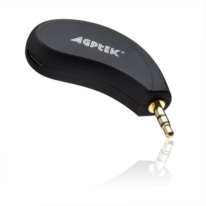 AGPtek Mini Bluetooth Receiver Portable Car Kit CSR 4.1 A2DP Wireless Adapter Music receiver N9