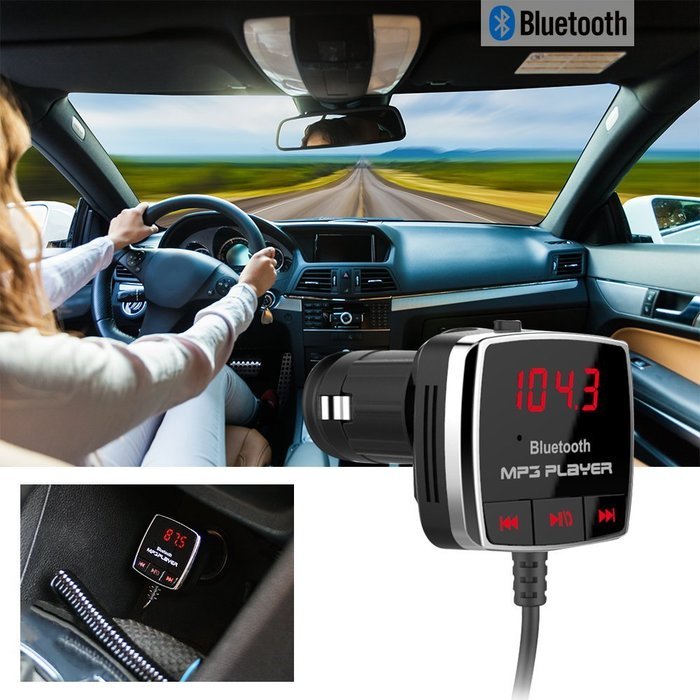 AGPtek Mini Bluetooth Receiver Portable Car Kit CSR 4.1 A2DP Wireless Adapter Music receiver N13