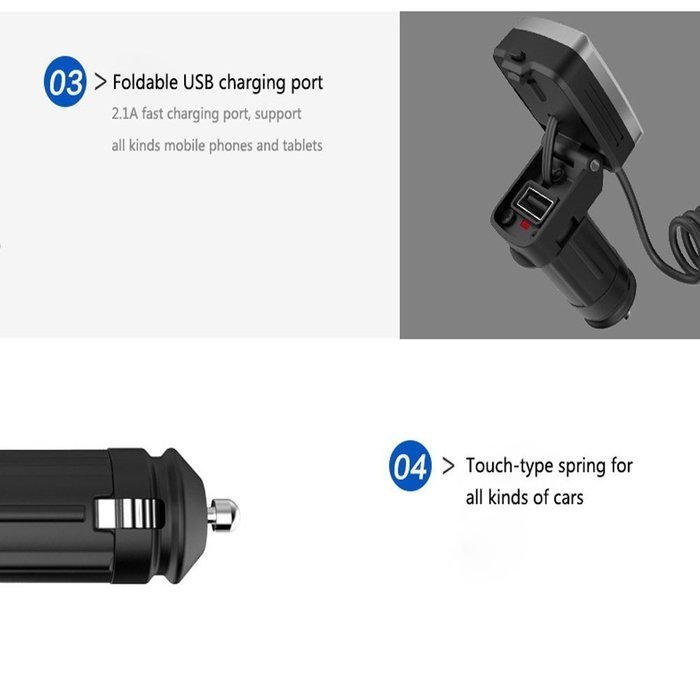 AGPtek Mini Bluetooth Receiver Portable Car Kit CSR 4.1 A2DP Wireless Adapter Music receiver N15