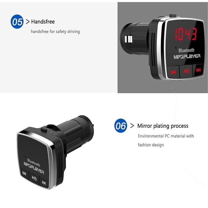 AGPtek Mini Bluetooth Receiver Portable Car Kit CSR 4.1 A2DP Wireless Adapter Music receiver N16