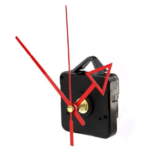 amtonseeshop(TM) Brand New Quartz Clock Movement Mechanism with Hook DIY Repair Parts + Hands