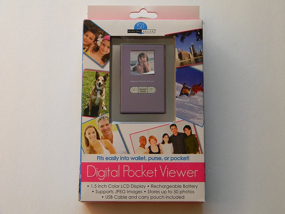Digital Decor Digital Pocket Viewer - Purple N2