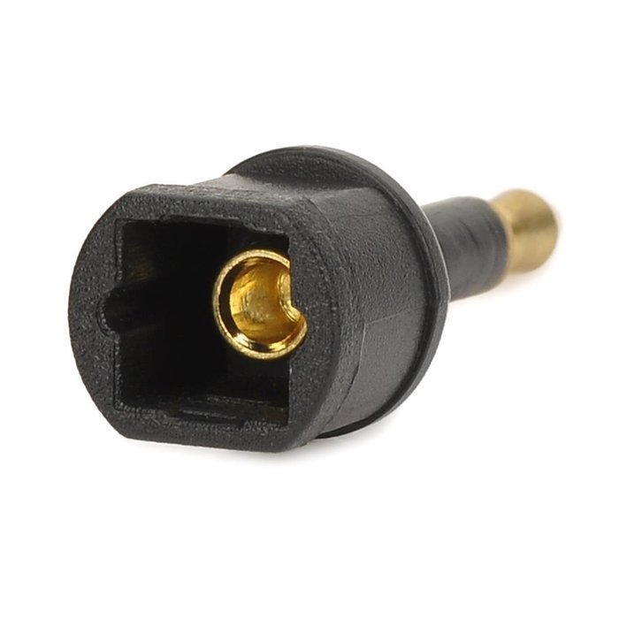 HTTX Female to Female Optical Toslink Digital Audio Extension Cable Coupler Connector Adapter, 2-Pack N3