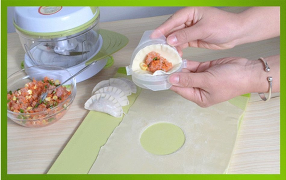 XDOBO Prepworks From Progressive International Dough Press, Kitchen Turnover Dumpling Maker Perfect Tool for Home... N2