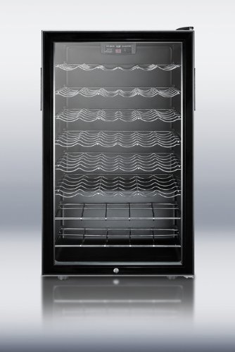 Summit Appliance Wine Cellar 40 Bottle Single Zone Built-In Wine Refrigerator