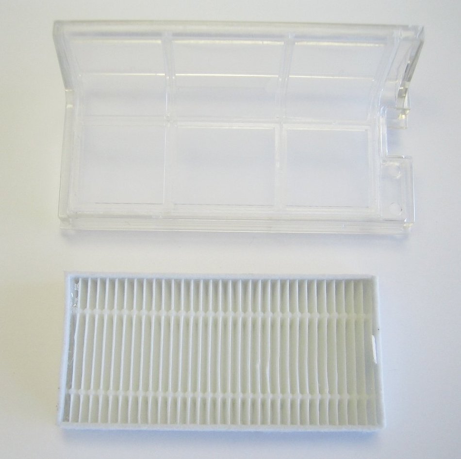 Authentic Infinuvo&reg; Replacement Filter Set for CleanMate QQ-6 Series Robotic Vacuums (1 Pre-filter and 1 HEPA...