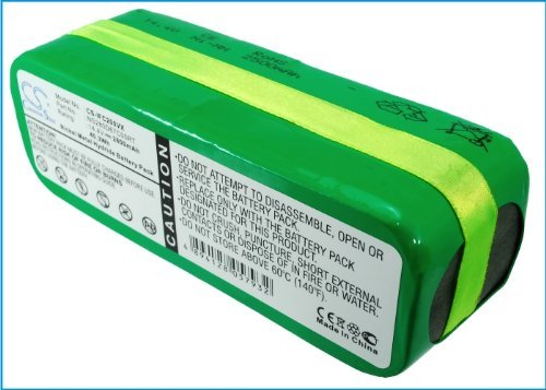 Battery2go Battery fit to Infinuvo NS280D67C00RT, CleanMate 365, CleanMate QQ-2L, CleanMate QQ-2 White N3