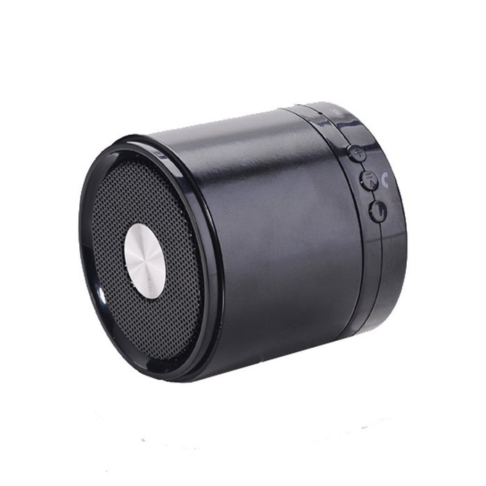 GENERIC Portable WIFI Bluetooth Sound BK 3.0 Built in 450 MAH Battery with Studio Conduction Function BLACK N2