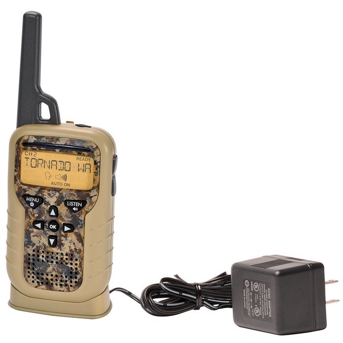 AcuRite 08535 Portable Weather Alert NOAA Radio (Camo)