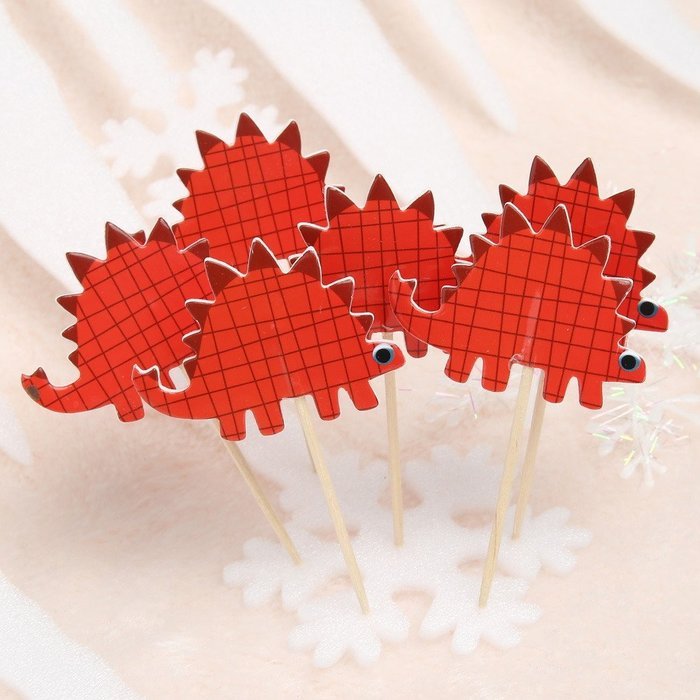 Whitelotous 24pcs Cake Inserted Card Decor Dessert Muffin Cupcake Toppers for Picnic Wedding Baby Shower Birthday... N9