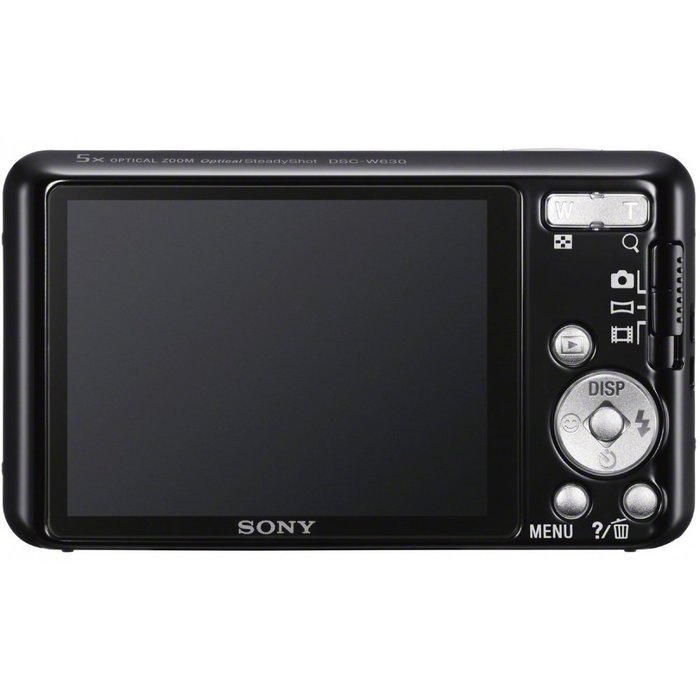 DSC-W630 Black Digital Compact Camera N3