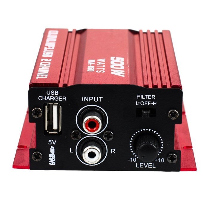 2Ch Digital Power Amplifier, Mowon Tripath Class T HIFI Steoro Audio Mini Amplifier 20x2W AMP with 3A Power Supply... N8