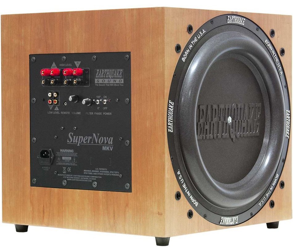 Earthquake Sound Supernova MKV-15 15-Inch Powered Subwoofer (Piano Black, Single) N3