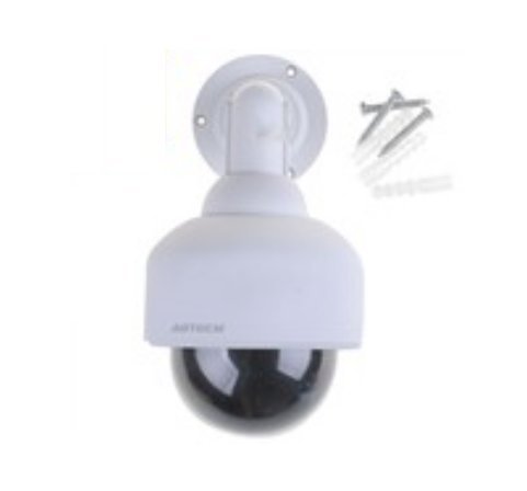 RioRand&reg; Looking Fake Dummy Security CCD Camera with Red Blinking LED
