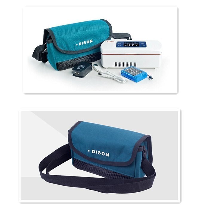 DISON Portable Insulin Cooler 2-8&deg;C Refrigerated Small Box Drug Reefer Cold Quickly Car refrigerator N5