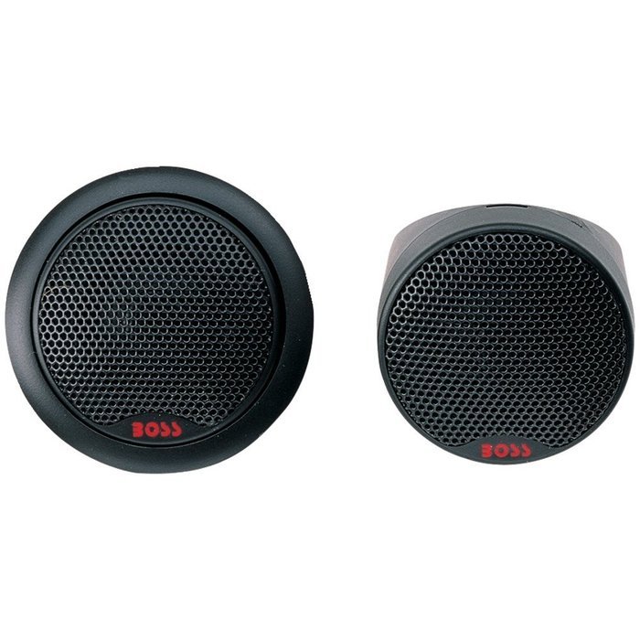 BOSS AUDIO TW25 Dome Tweeters (1"" Silk-Dome Tweeters)