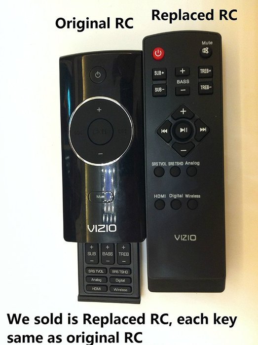 NEW Generic Replaced Sound Bar Home Theater Remote for Almost All Vizio Sound Bar--usa Seller!--sold By Beyution N2