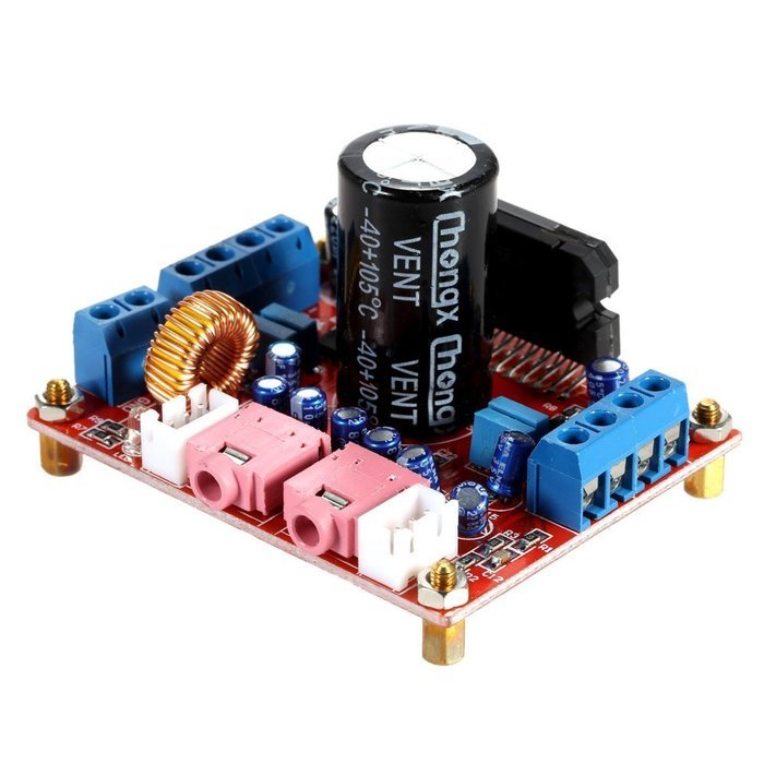 KKmoon TDA7850 Car Audio Power Amplifier Board Stereo 450W with BA3121 Denoiser DC 12V N2
