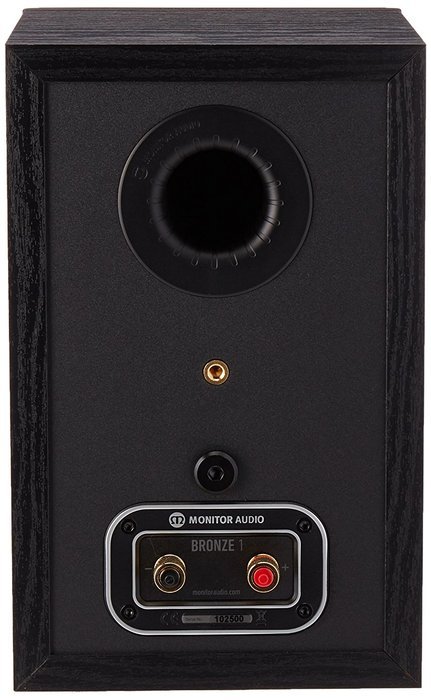 Monitor Audio Bronze Series 1 2 Way Bookshelf Speakers - Black Oak N2