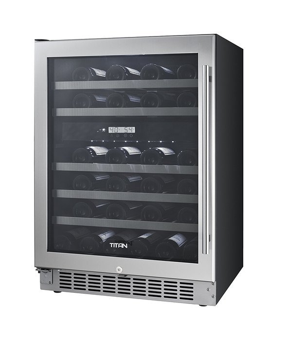 46 Bottle Dual Zone Built-In Wine Refrigerator N3